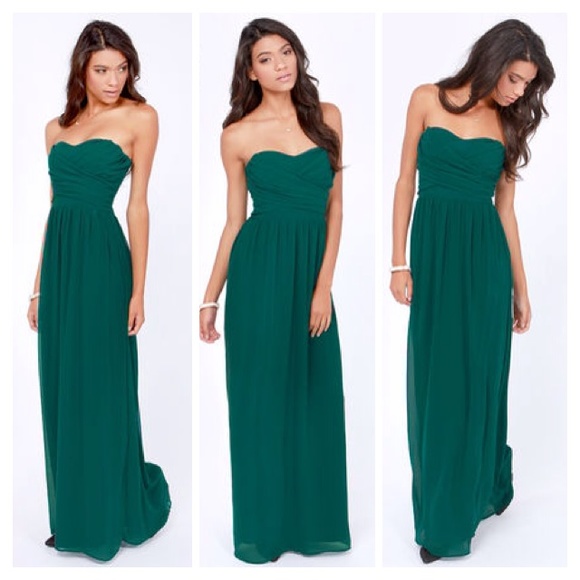 Formal Strapless maxi dress - Picture 1 of 2